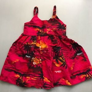 ALOHA MO’I Hawaiian Dress EUC